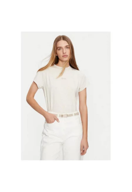 Дамска тениска -  304324079 - Модал - Бежов - Бежов