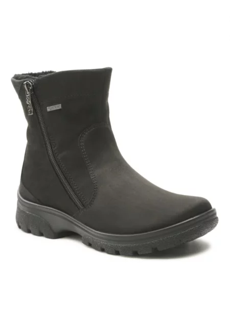 Дамски боти -  301530480 - Черни - Текстил - Черен