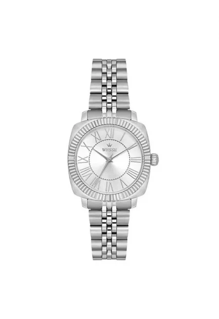 Дамски часовник  модел WWL112302 - 32 мм - стомана - водоустойчив 5 ATM - метален цвят