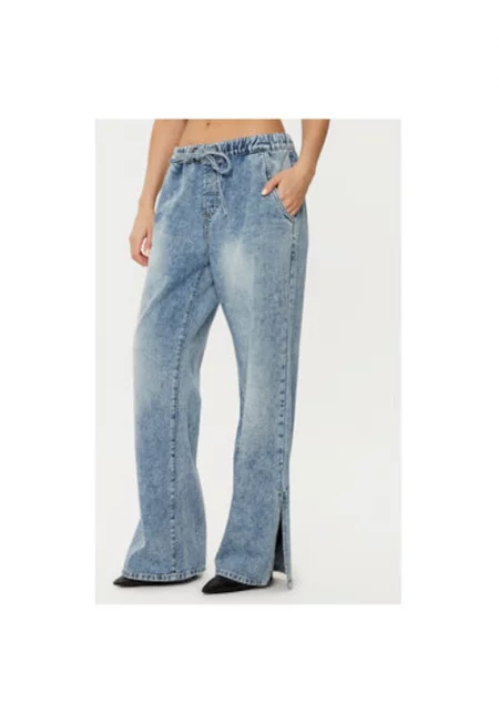 Дамски дънки -  304604249 - Памук - Син - Син