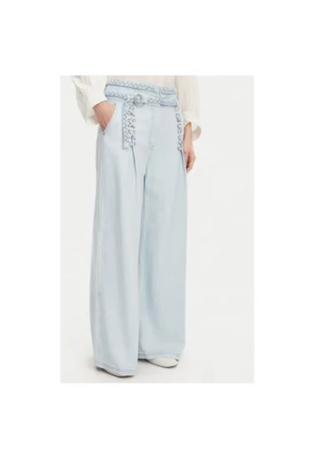 Дамски дънки -  304893018 - Tencel - 38 - Сини