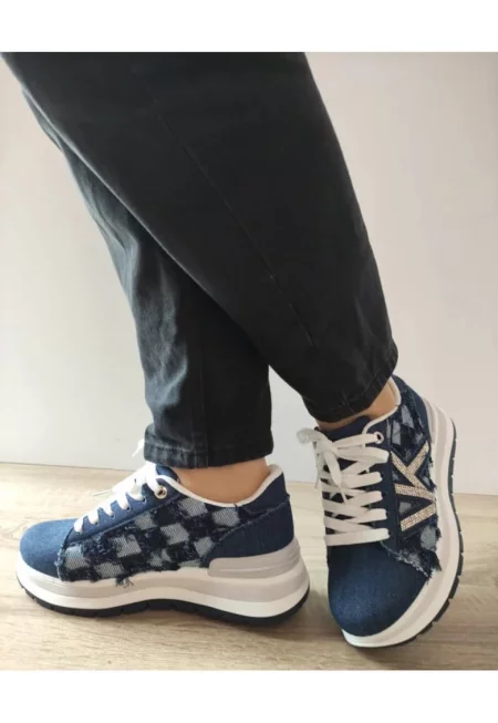 Дамски ежедневни обувки  Wsc250517-3 Jeans Navy - Син