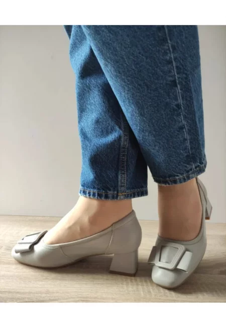 Дамски Обувки  460008D 14-N Елегантни - Сиви