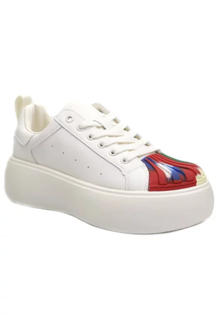 Дамски обувки 88135 бели