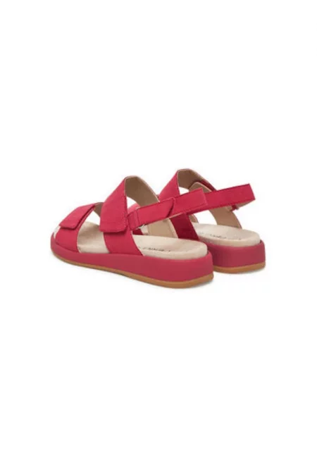 Дамски сандали - 9-28207-44 -  Естествена кожа - Розово