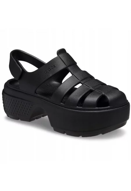 Дамски сандали от пяна Croslite - Сандал Stomp Fisherman 209938 - Черен -