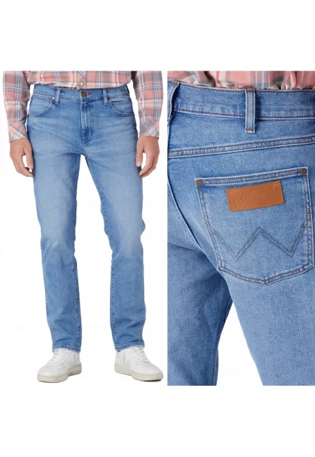 Дънки Wrangler  812 Slim Tapered - син - Син