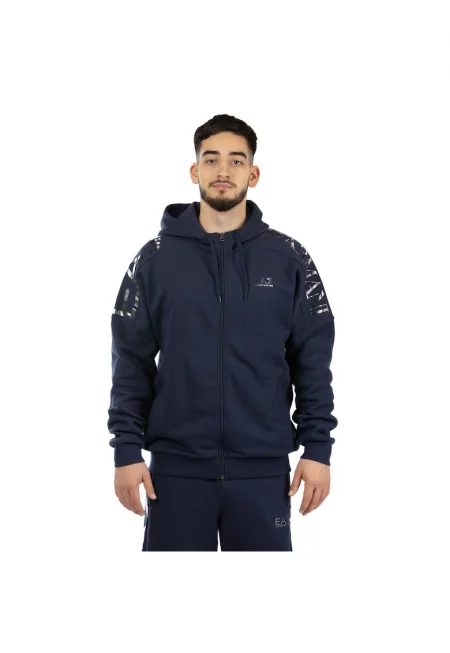 Emporio Armani  Train Logo Series M T-Top Худи FZ Extended Logo 6RPM24PJHLZ01554