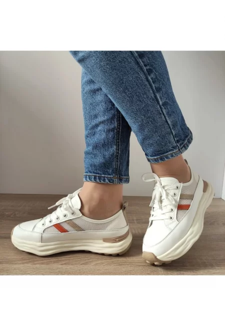 Ежедневни дамски обувки 18002-8 Apricot - Кайсия - Apricot