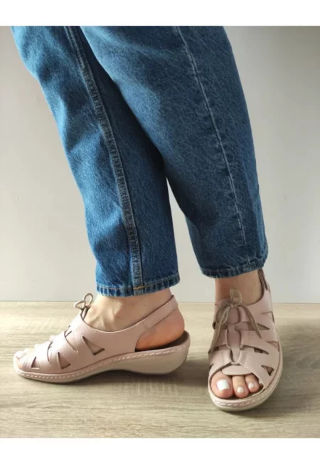 Ежедневни дамски сандали  0904Pt Paris 30-N Розово Nude - Розово - Розово