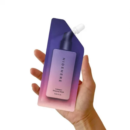 HIDEHERE Collagen Sleeping Mask Нощна маска за лице с колаген