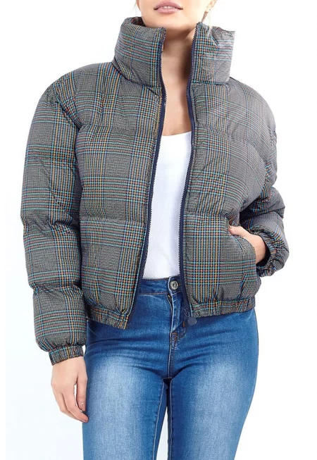 Карирано зимно яке Chequer