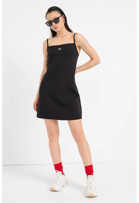 Къса рокля с лого