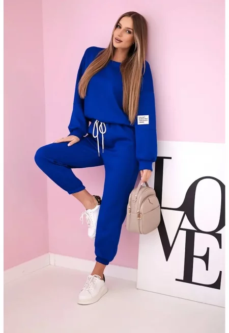 Комплект блуза и панталон с шнур -