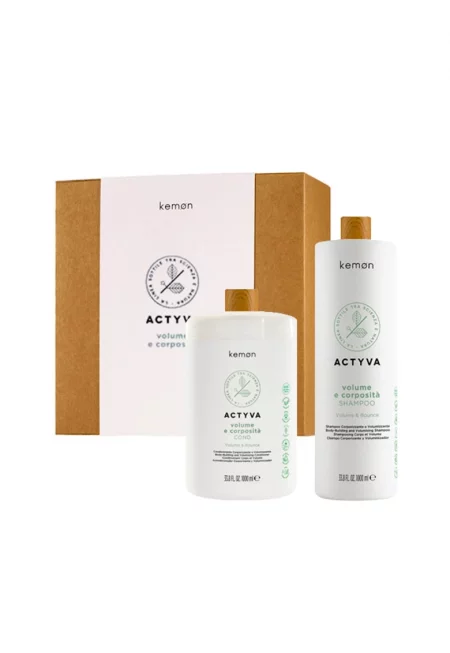 Комплект за обем  Actyvia Volume e Corposità - Шампоан 1000 мл - Балсам 1000 мл