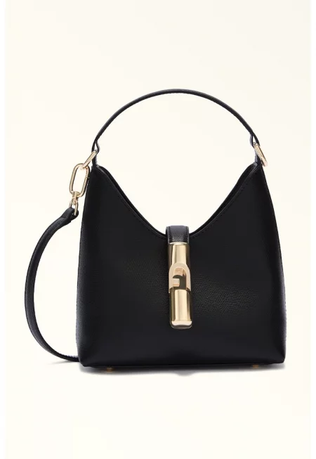 Кожена чанта с отделяща се презрамка