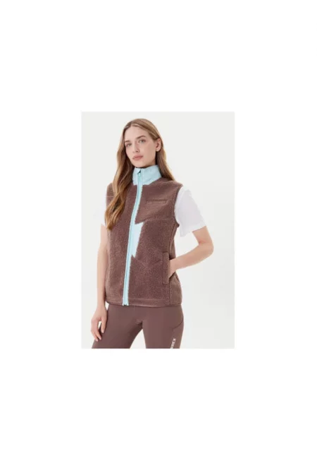 Лайфстайл жилетка с плюшени детайли