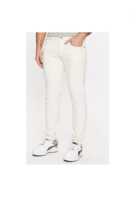 Мъжки дънки -  303578084 - Памук - 46794 - Бежов