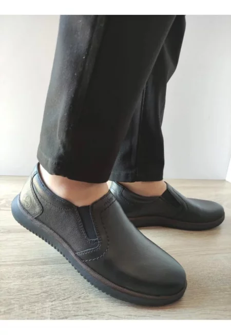 Мъжки ежедневни обувки  10450-00 Черни - Черни - Черен