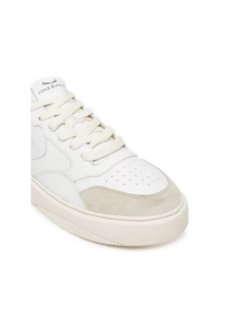 Мъжки спортни обувки - 2019250 -  Естествена кожа - Бял