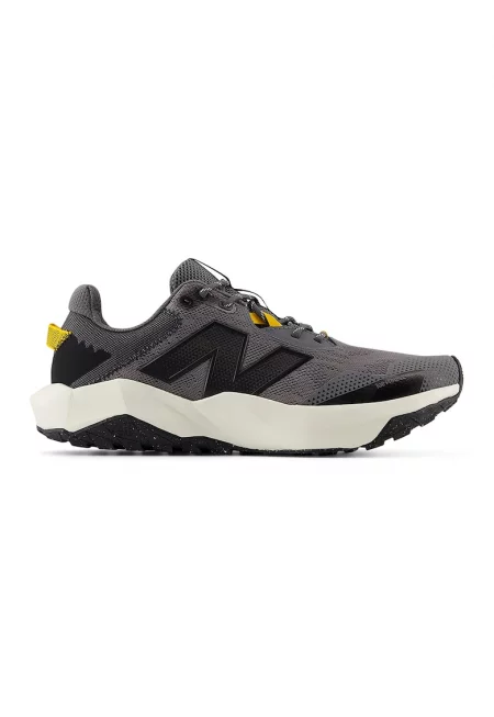 Обувки за трейл бягане DynaSoft Nitrel V6 с лого - Антрацитно сиво