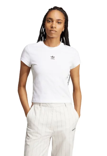 Памучна слим тениска Essentials