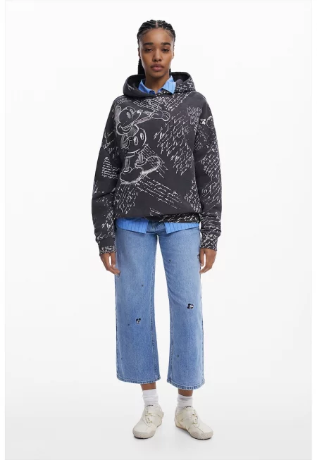 Памучно худи с графика