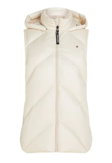 Подплатен елек с качулка