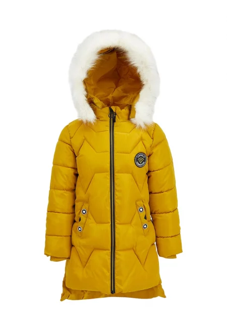 Подплатено зимно яке с еко пух