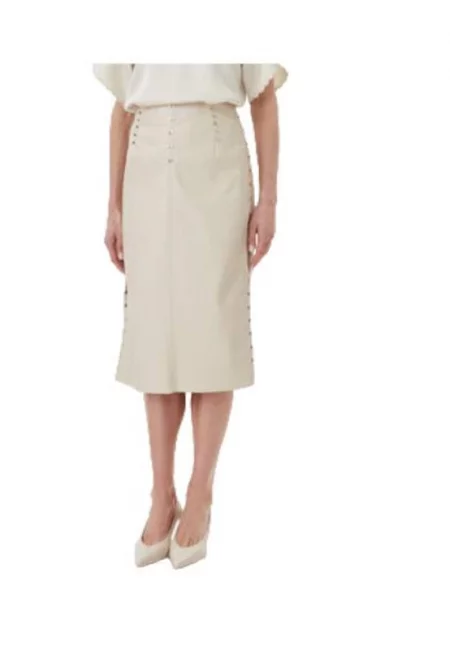 Пола  имитация на кожа - бежово