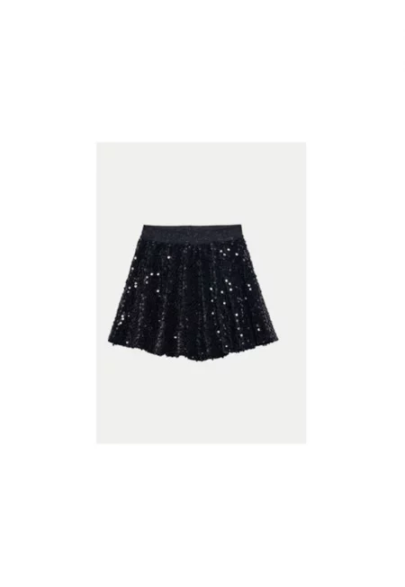 Пола за момиче -  304269202 - Полиестер/Полиамид - Черна - Черен