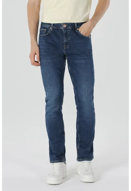 Прави дънки - Тъмносин