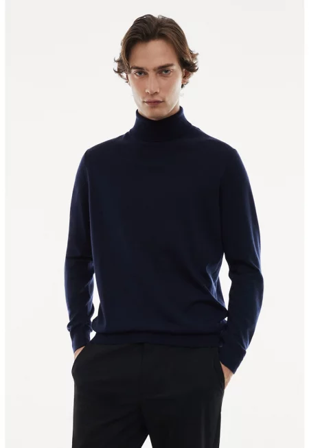 Пуловер Willys от мерино с поло