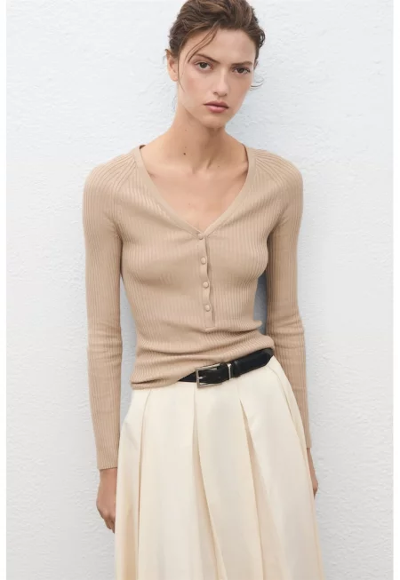 Рипсена жилетка с копчета