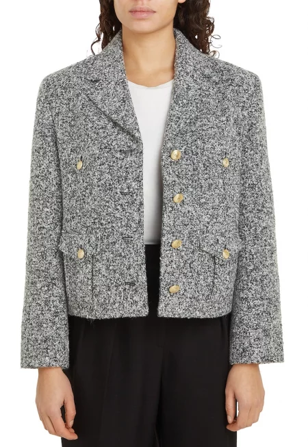 Сако с вълна - Сив