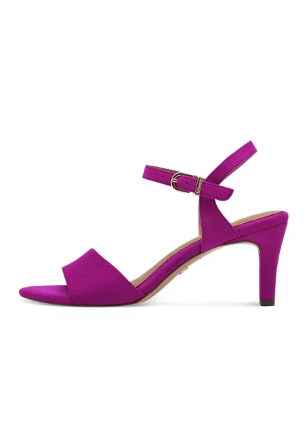 Сандали с висок ток - Фанданго розово