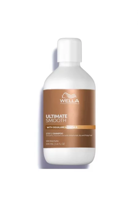 Шампоан  Ultimate Smooth - Хидратиращ - За суха и изтощена коса - Със сквалан и омега 9 - С антистатичен ефект - - 100 мл