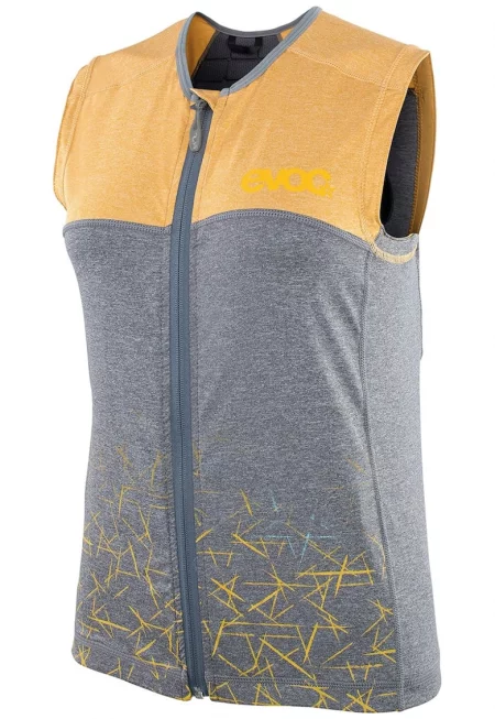 Сива полиестерна защитна жилетка  Сив