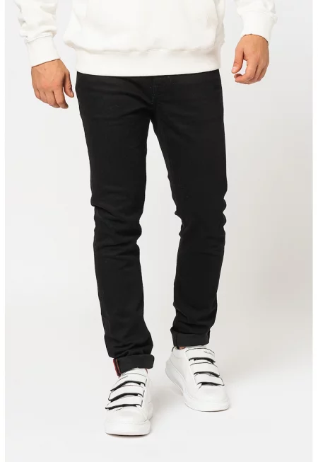 Скини дънки Chris - Черен