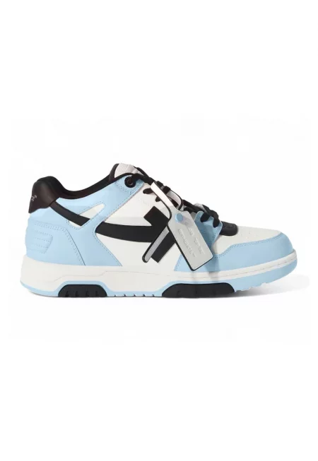 Спортни обувки Off-White Out Of Office Low - Светлосин/Черен