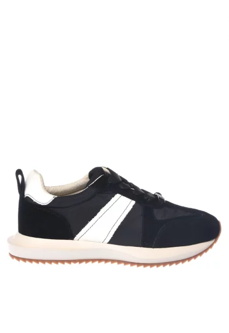 Спортни обувки с велур - Черен