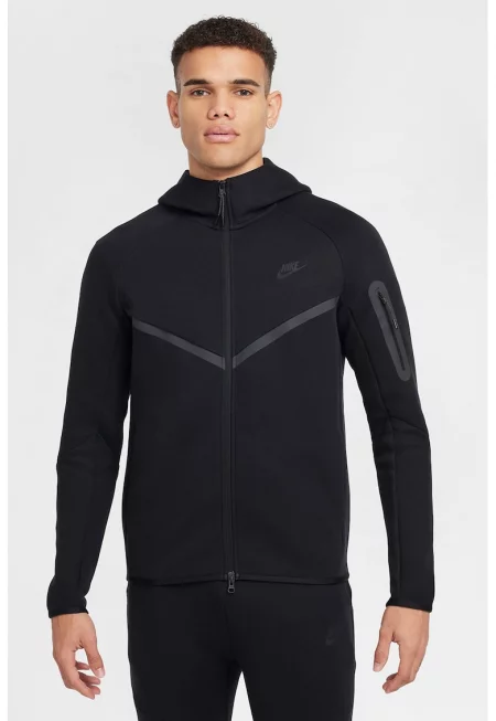 Суичър с качулка  Tech Fleece Windrunner FZ - Черен