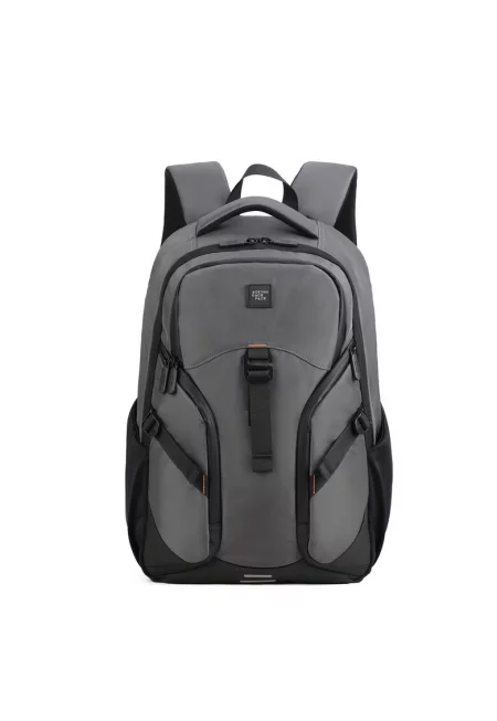 Унисекс раница с лого - Сив