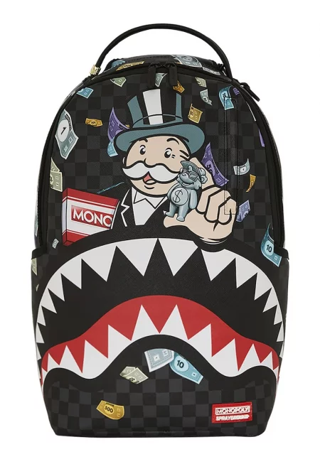 Унисекс раница с шарка Monopoly
