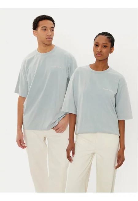 Унисекс тениска -  305038555 - Органичен памук - Зелена