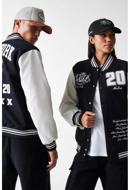 Унисекс яке Varsity с вълна