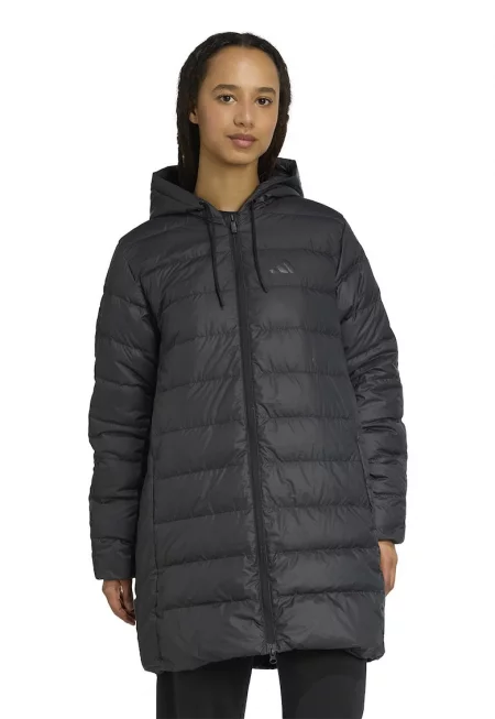 Зимно яке Essentials CLIMAWARM с пухена вата - Черен
