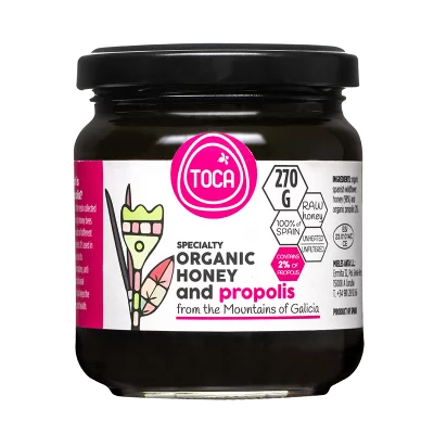 Био планински мед и прополис - Organic Honey and Propolis, 270 g