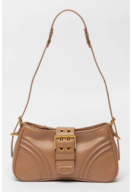 Чанта Chandani от еко кожа - Тъмнокафяв