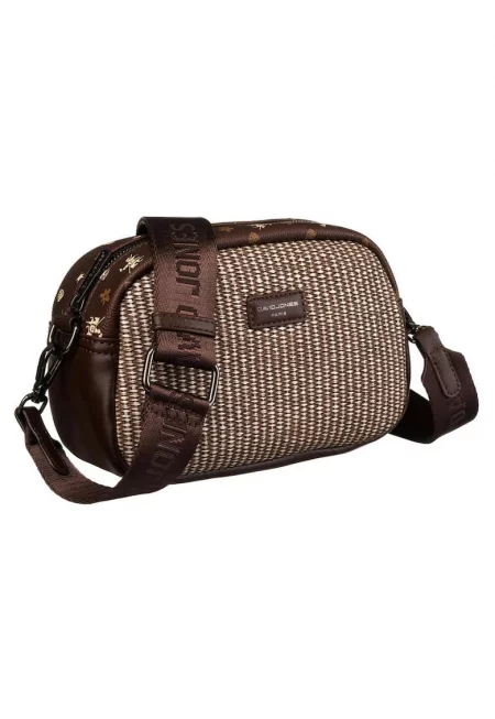 Чанта през рамо - изработена от екокожа -  14x22x8см